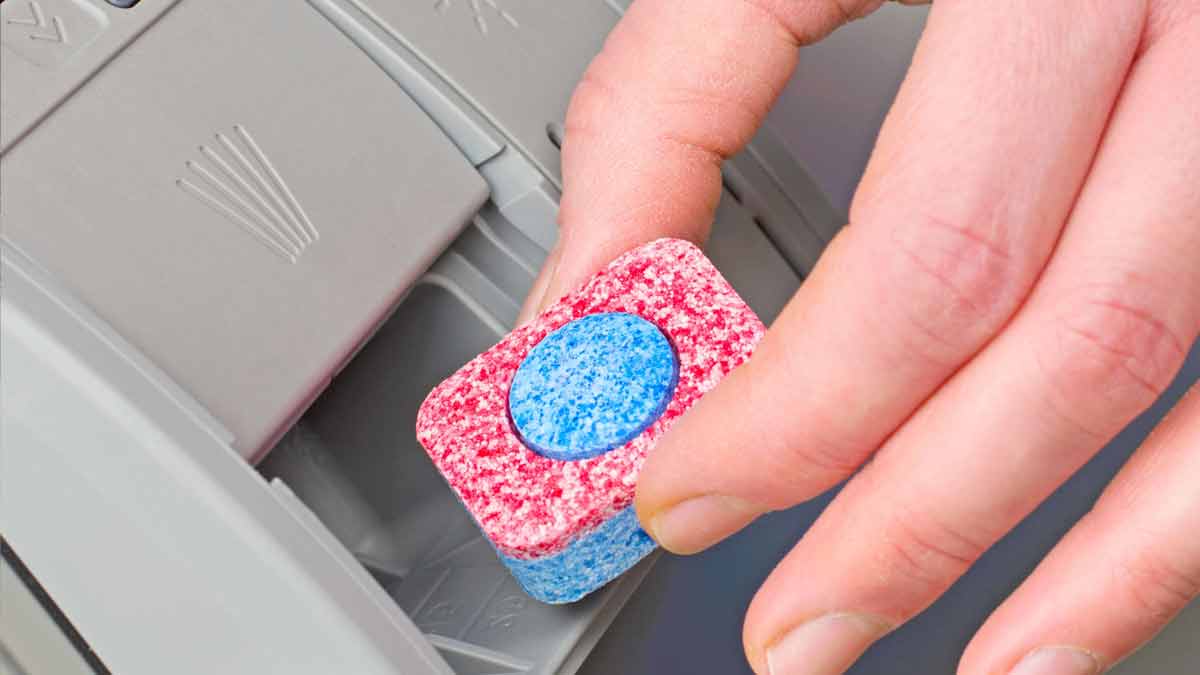 Spülmaschinentab Waschmaschine