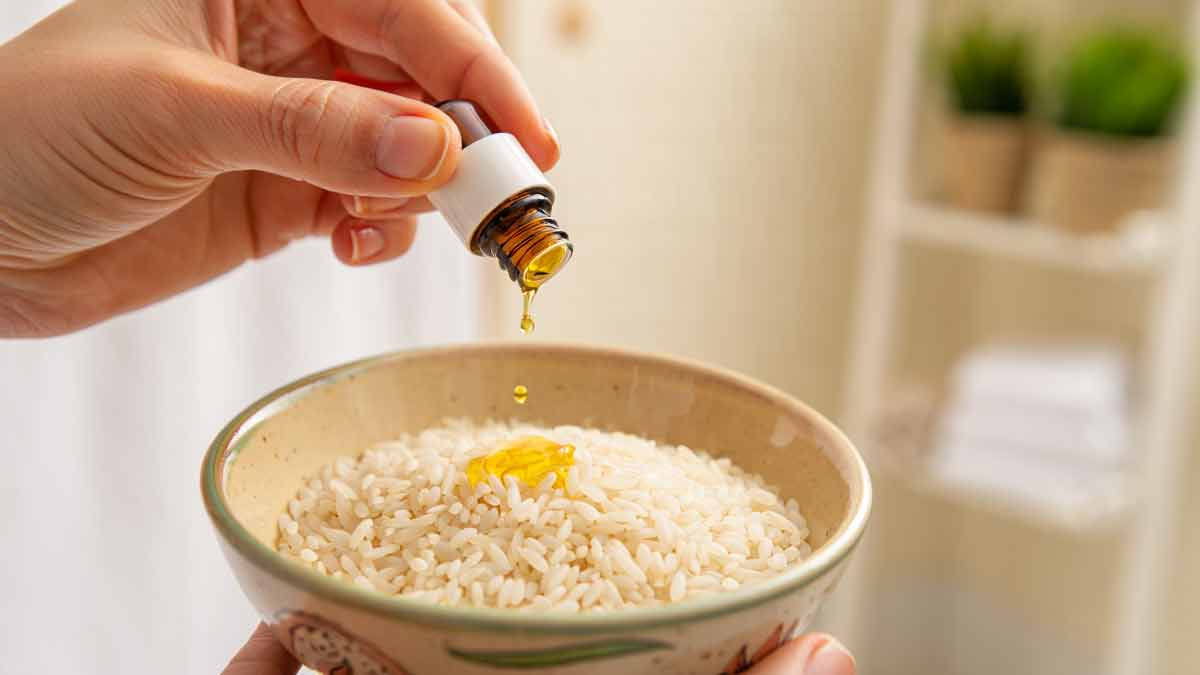 Reis als Lufterfrischer